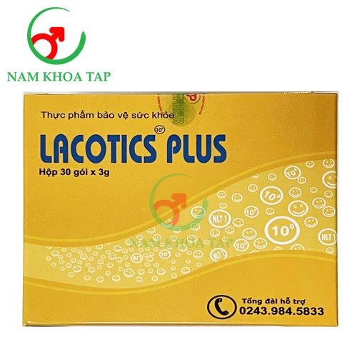 Lacotics Plus - Sản phẩm hỗ trợ giảm rối loạn tiêu hóa